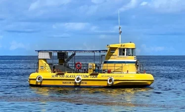 Roatan Jungle Mike Tours Glass Bottom Boat